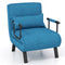 Coast Slaapstoel Slaapbank - 4-in-1, 5-standen Verstelbaar, Max. 150 kg - L 184 cm - Linnen/Metaal -
