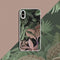 Hoesje Geschikt voor Samsung Galaxy S8 Hoesje Siliconen - Design Backcover siliconen - Meerkleurig / Jungle