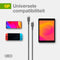 GP CC1P - USB-C Laadkabel - 1m - Supersnel opladen - Grijs