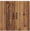 vidaXL - Keukenwandkast - Lucca - bewerkt - hout - oud - houtkleurig