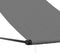 vidaXL - Uittrekbare luifel - 150x150 cm - Staal en stof - Antraciet