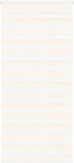vidaXL - Zebra - rolgordijn - 110x200 - cm - stofbreedte - 105,9 - cm - marmerbeige