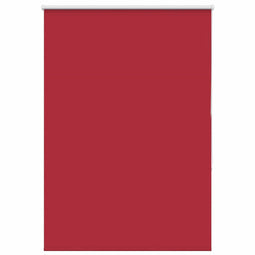 vidaXL - Rolgordijn - 100x150 - cm - stofbreedte - 95,7 - cm - verduisterend - rood