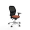 Piqueras y Crespo Jorquera - Bureaustoel - Hoogteverstelbaar - Bruin Zwart