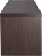 TV kast dressoir modern - TV meubel - louvre schuifdeuren - 120 cm breed