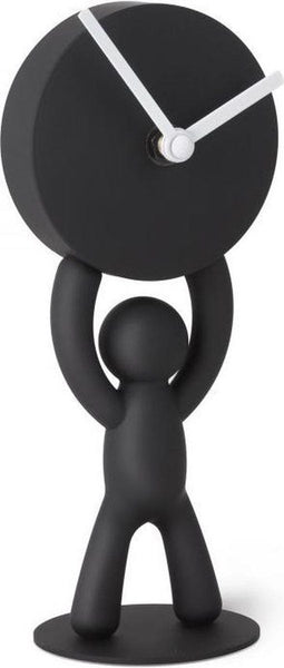 Umbra Buddy Staande klok - zwart