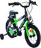 Volare Sportivo - Kinderfiets - 14 inch - 2 Handremmen - Groen Zwart