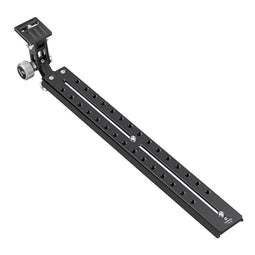 Leofoto VR-380 - Lens Support - 380mm - CNC gefreesd zwart geanodiseerd aluminium