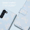 iMoshion Hoesje Geschikt voor Samsung Galaxy S23 Hoesje Met Pasjeshouder - iMoshion Design Bookcase smartphone - Blauw / Butterfly