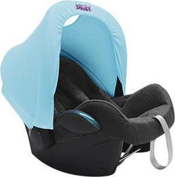 Dooky Hoody - Zonnekap autostoel - UV-bescherming UPF40+ - Baby Blauw