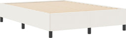 vidaXL - Bedframe - Crème - 160x200 - cm - Corduroy - Stof