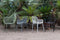 Zuiver Albert Kuip Garden - Aluminium Tuinstoel - Grijs - Set van 2