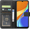 iMoshion Hoesje Geschikt voor Xiaomi Redmi 9C Hoesje Met Pasjeshouder - iMoshion Luxe Bookcase - Zwart