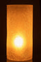 J-Line windlicht Cilinder Craquele - glas - wit - extra large