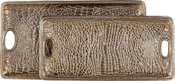 Richmond Dienblad Demian goud set van 2 (Gold)