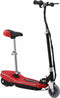 vidaXL Step elektrisch met zitje en LED 120 W rood