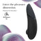 Womanizer Next 3D Pleasure Air-clitorisstimulator – Zuigingsvibrator – Seksspeeltjes met 14 zuigsnelheden – Waterdicht Clitoriszuigingsspeeltje – Oplaadbaar - Zwart