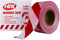 HPX Afzetlint 50 mm x 100 mtr Wit/Rood | Rood/wit