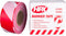 HPX Afzetlint 50 mm x 100 mtr Wit/Rood | Rood/wit