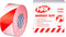 HPX Afzetlint 50 mm x 100 mtr Wit/Rood | Rood/wit