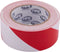 HPX Veiligheidstape zelfklevend - rood/wit 50mm x 33mtr