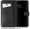 Selencia Galaxy A13 (4G) - Echt Lederen Bookcase - 3 Pashouders - Zwart