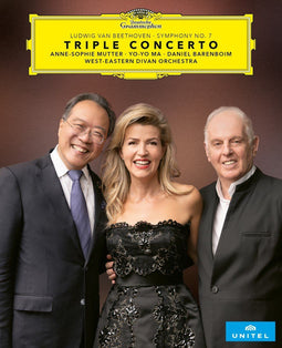 Anne-Sophie Mutter Yo-Yo Ma West-Eastern Divan Orchestra Daniel Barenboim - Beethoven - Triple Concerto & Symphony No. 7 (Blu-ray)