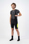 Rogelli Tyro - Korte Fietsbroek - Met Bretels - Zwart Fluor - Maat M