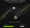 GREEN CELL Kabel GC Power Stream USB-C - Lightning 100 cm (Apple MFi gecertificeerd)