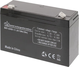 HQ - Hq Bat-lead-11 Loodaccu 6 V 10 Ah - 30 Dagen Niet Goed Geld Terug