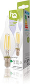 HQ HQLFE14FLTP002 Led Retro Filament Lamp E14 Dimbaar Gebogen Kaars 4 W 345 Lm 2700 K