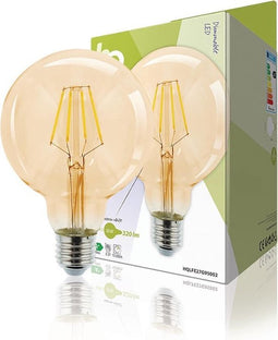 HQ HQLFE27G95002 Led Retro Filament Lamp E27 Dimbaar G95 4 W 320 Lm 2500 K