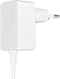 HQ-Power Compacte lader met micro-USB-aansluiting, 5 V - 1 A - 5 W, universele ingang 100-240 VAC, lange kabel van 150 cm, lichtgewicht ontwerp, ideaal voor reizen en dagelijks gebruik, wit