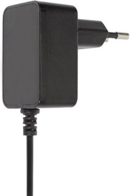 HQ-Power Compacte lader met mini-USB-aansluiting, 5 V - 1 A, universele ingang 100-240 VAC, lange kabel van 150 cm, lichtgewicht ontwerp, ideaal voor reizen en dagelijks gebruik, zwart