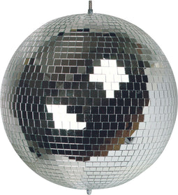 HQ-Power Disco spiegelbol Ø 20 cm, spectaculaire lichteffecten voor feestjes, veilig ophangsysteem en facetglas, dansvloer accessoire voor disco en meer