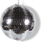 HQ-Power Disco spiegelbol Ø 30 cm, spectaculaire lichteffecten voor feestjes, veilig ophangsysteem en facetglas, dansvloer accessoire voor disco en meer