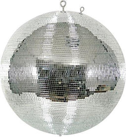 HQ-Power Disco spiegelbol Ø 50 cm, spectaculaire lichteffecten voor feestjes, veilig ophangsysteem en facetglas, dansvloer accessoire voor disco en meer