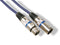 HQ-Power DMX-kabel, 1 x XLR mannelijk, 1 x XLR vrouwelijk, 10 m, perfect voor signaaloverdracht