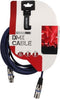 HQ-Power DMX-kabel, 1 x XLR mannelijk, 1 x XLR vrouwelijk, 5 m, perfect voor signaaloverdracht