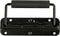 HQ-Power Handvat, voor luidsprekerkast, 140 x 40 mm, met veer, metaal, zwart
