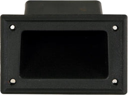 HQ-Power Handvat voor luidsprekerkast, rechthoekig, kunststof, 137 x 87 mm, zwart