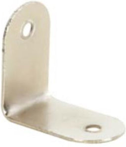 HQ-Power Hoeksteun, L-vormig, 19 x 32 mm x 90°, voor luidsprekerkast, 10 stuks, wit metaal