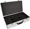 Hq-power Koffer Microfoon 50 X 27 Cm Aluminium Zwart/zilver