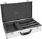 Hq-power Koffer Microfoon 50 X 27 Cm Aluminium Zwart/zilver