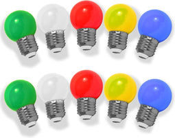HQ Power LED Lampen - Gekleurd - 10 Stuks