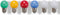 HQ Power LED Lampen - Gekleurd - 10 Stuks