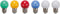 HQ Power LED Lampen - Gekleurd - 10 Stuks