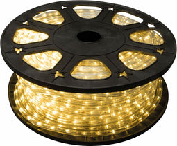 HQ-Power Led-lichtslang, lichtketting, lichtsnoer, verlichting voor kerstmis, tuin, feest, bruiloft, ledstrip, decoratie voor binnen en buiten, 36 leds/meter, warmwit, 45 m