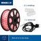 HQ-Power Led-lichtslang, lichtketting, lichtsnoer, verlichting voor kerstmis, tuin, feest, bruiloft, ledstrip, decoratie voor binnen en buiten, 36 leds/meter, rood, 45 m