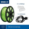 HQ-Power Led-lichtslang, lichtketting, lichtsnoer, verlichting voor kerstmis, tuin, feest, bruiloft, ledstrip, decoratie voor binnen en buiten, 36 leds/meter, groen, 45 m